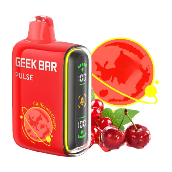 California Cherry Geek Bar Flavor