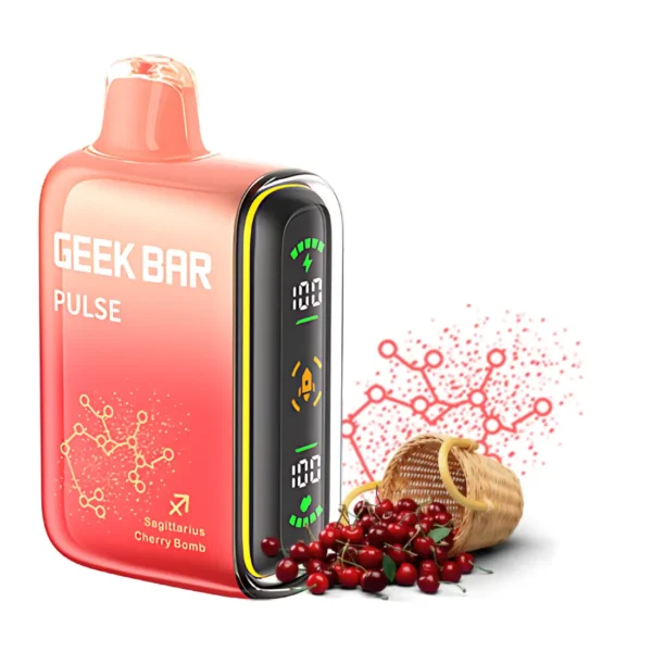 Cherry Bomb Geek Bar Flavor