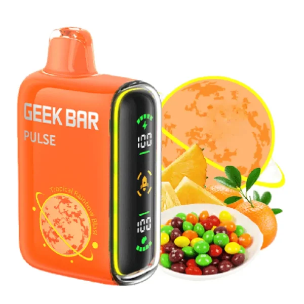 Tropical Rainbow Blast Geek Bar Flavor